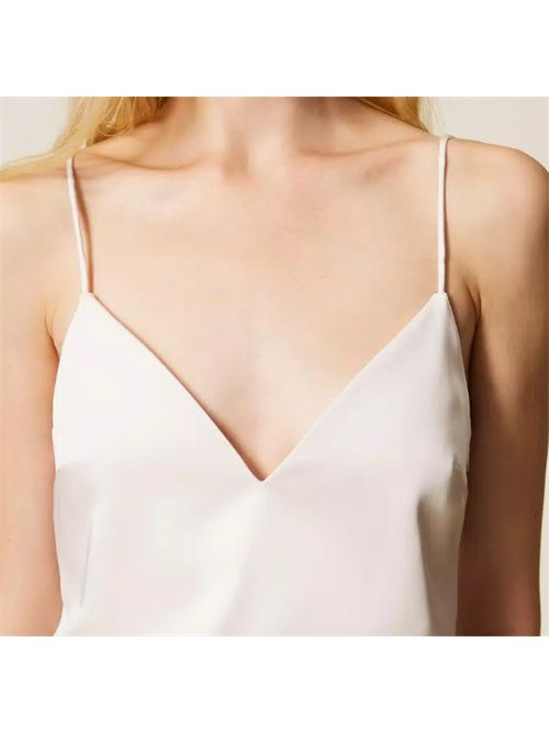 DUCHESSE LONG DRESS TWIN SET | 261TP241600570 SABBIA ROSA